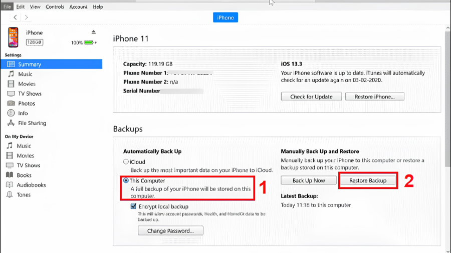cách chuyển dữ liệu từ iphone cũ sang iphone mới

