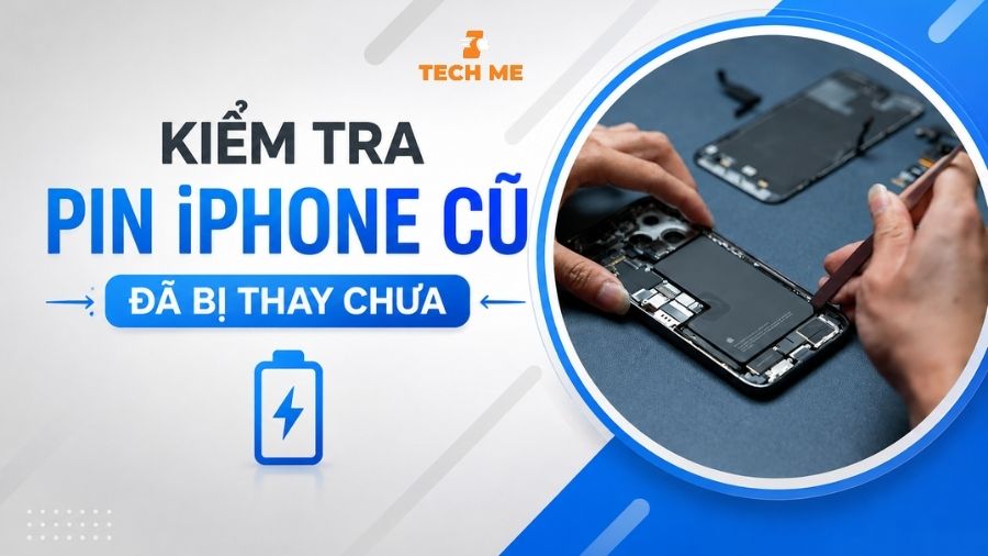 kiểm tra pin iphone cũ