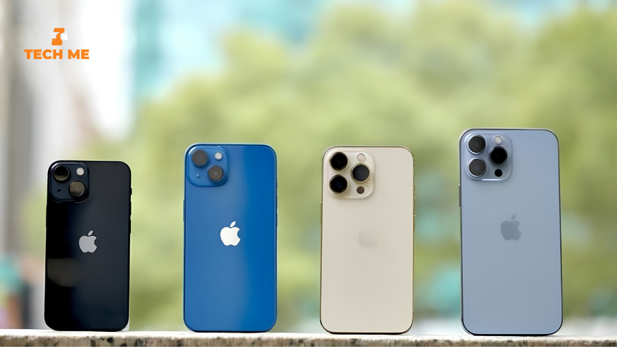 So sánh camera của các dòng iPhone
