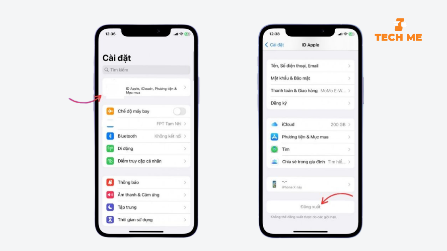 xoá dữ liệu trên iphone cũ
