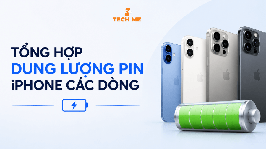 Dung lượng pin iPhone
