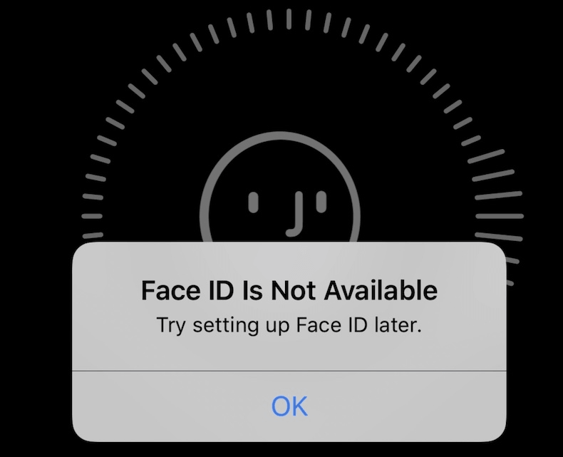 Face ID không khả dụng là sao