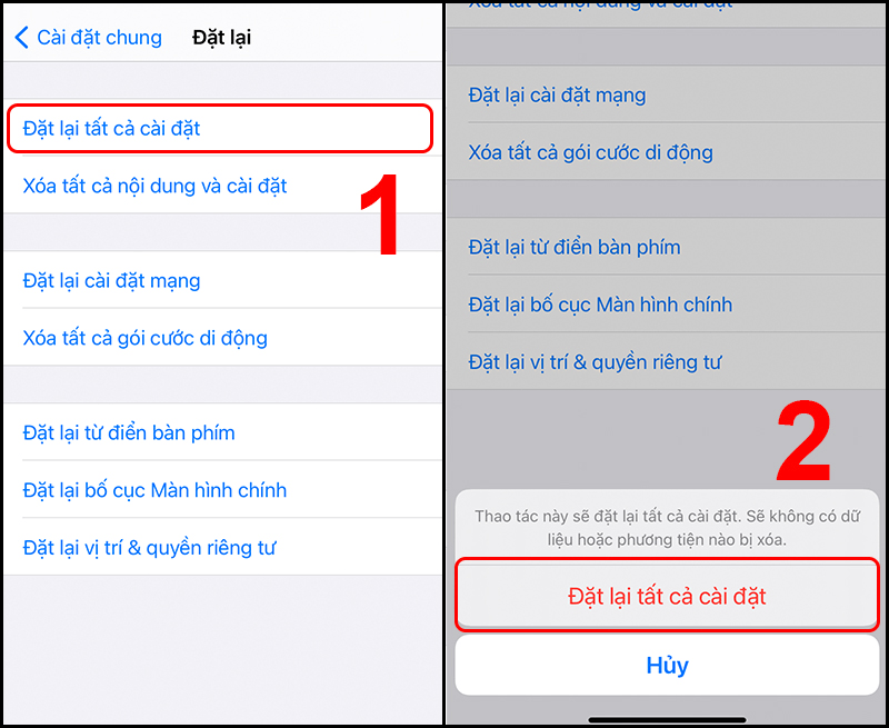 lỗi face ID