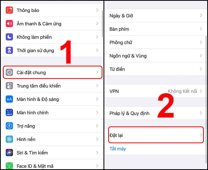 lỗi face ID