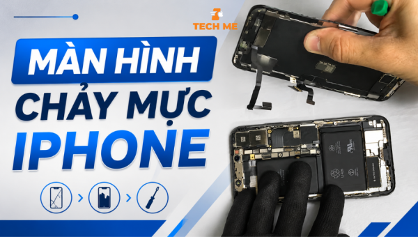 Chảy mực màn hình iPhone là sao? 3 cách xử lý hiệu quả