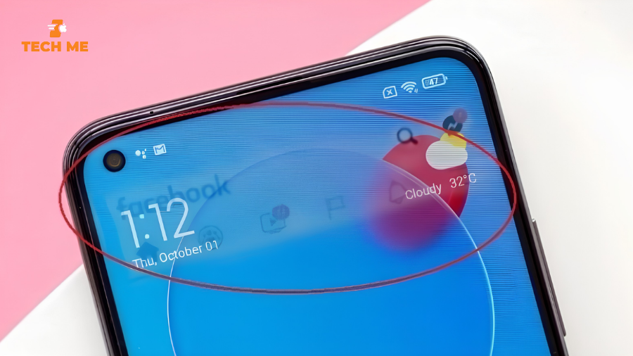 màn hình iphone bị lưu ảnh 
