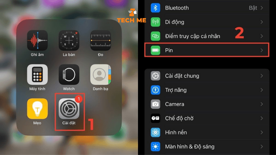 Tình trạng pin bảo trì