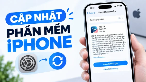 Hướng dẫn cập nhật phần mềm iPhone lên iOS mới nhất