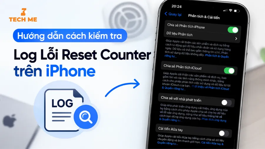 Lỗi Reset Counter iPhone